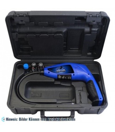 Lecksuchgerät Raptor für FCKW, HFCKW, HFKW inkl. R1234yf, R32 mit Fühler in Koffer, Mastercool 56100