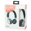 Blow BTX200 Bluetooth Kopfhörer Silber OverEar kabellos bis 10mtr. inkl. Akku