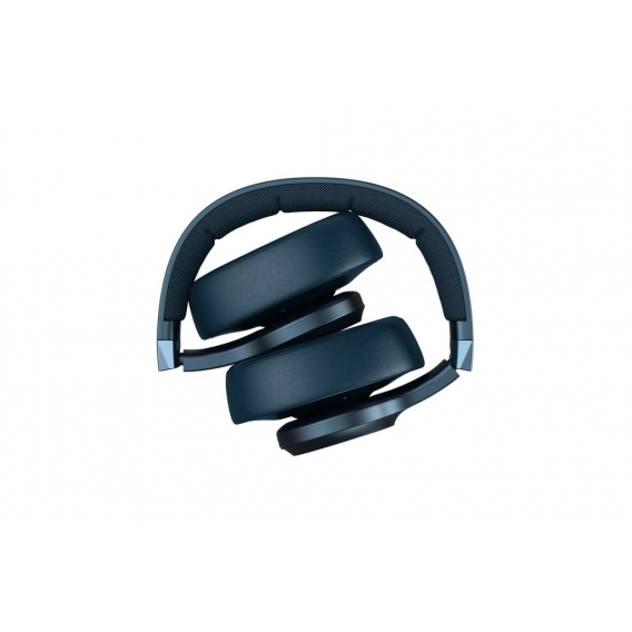Clam Digital ANC Over-Ear Kopfhörer mit digital noise cancelling, Bluetooth, Steel Blue