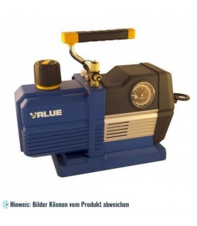 2-stufige Vakuumpumpe VRP-6DV, 170 l/min mit Magnetventil, Vakuummeter für R32, R1234yf, R410A, R134a