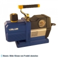 2-stage vacuum pump VRP-6DV, 170 l / min with solenoid valve, vacuum gauge for R32, R1234yf, R410A, R134a