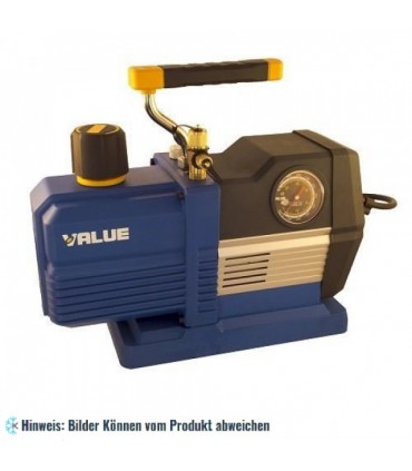 2-stufige Vakuumpumpe VRP-6DV, 170 l/min mit Magnetventil, Vakuummeter für R32, R1234yf, R410A, R134a