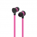 iLuv Neon Glow leuchtende In Ear Kopfhörer Mikro Bedienelement pink