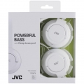 JVC HA-S180-W-E - Geschlossener Kopfhörer mit 1,2 m Kabel. Zusammenklappbarer und leichter Kopfhörer mit hoher Klangqualität und