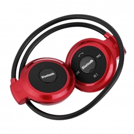 More about Drahtloser Bluetooth Stereo Sound Kopfhoerer MP3 Player Sport Kopfhoerer mit Mikrofon Rot