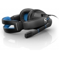 Sennheiser GSP 300 Gaming Headset mit Geräuschunterdrückung, Xbox Ps4 PC, schwarz/blau