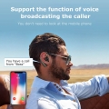 FC1 Business Bluetooth 5.0 Headset Drahtlose Kopfhörer Ohrbügel Kopfhörer Noise Cancelling Freisprechen mit Mic Voice Broadcast[