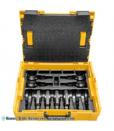 REMS Radialpresse PRESSZANGEN MINI SET BMP 1/4-3/8-1/2-5/8" L-BOXX