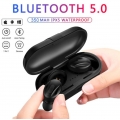 Bluetooth 5.0 Kopfhörer Stereo Wireless Ohrhörer HIFI Sound Sport Kopfhörer Freisprech Gaming Headset mit Mikrofon für Telefon