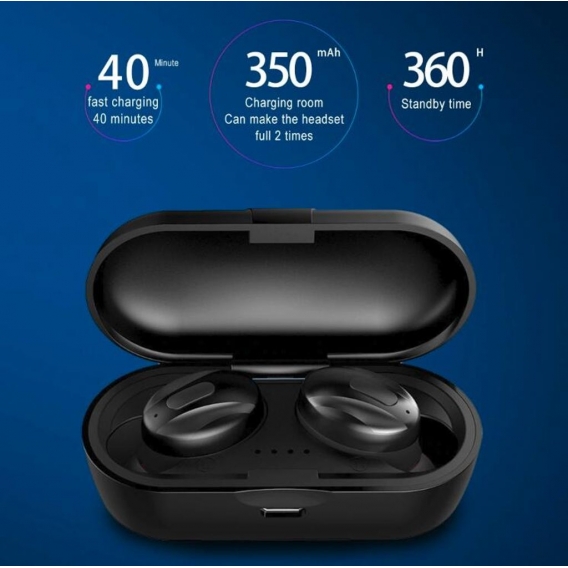 Bluetooth 5.0 Kopfhörer Stereo Wireless Ohrhörer HIFI Sound Sport Kopfhörer Freisprech Gaming Headset mit Mikrofon für Telefon
