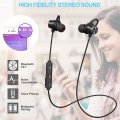 Bluetooth Kopfhörer In Ear, Sport Kopfhörer Joggen Laufen Fitness Wireless Ohrhörer 4.1 Stereo mit Mikrofon 8 Stunden Spielzeit 