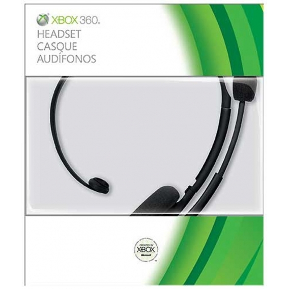 Microsoft Xbox 360 Headset - Headset - über dem Ohr - Schwarz - für Xbox 360, Xbox 360 S