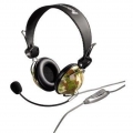 Hama Headset "HS-10 Camouflage", verkabelt, 2.4 m, 20 - 20000 Hz, 32 Ohm, 113 dB, 15 - 20000 Hz