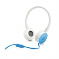 HP H2800 Headset, blau, Kopfhörer, Kopfband, Calls/Music, Blau, Weiß, Binaural, 1,5 m