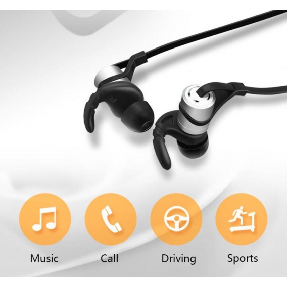 Neuer Sport-Bluetooth-Kopfhörer-Stereokopfhörer des Nackenbands mit Mic Dual Earbuds For Mobile Phone