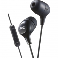 JVC HA-FR38M-B-E, In-Ear-Kopfhörer mit Fernbedienung und Mikrofon, schwarz