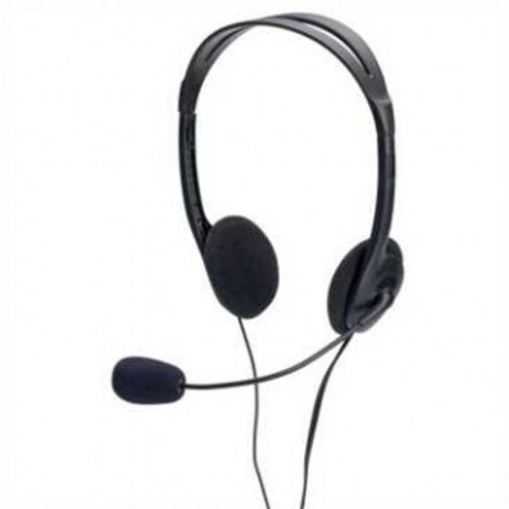 Ednet Headset, 1.8 m, 20 - 20000 Hz, 32 Ohm, 30 - 16000 Hz, 600 Ohm, Mehrfach