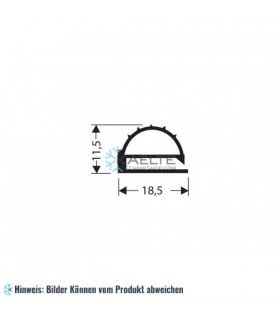 More about Flachprofil PVC schwarz 1 m (11,5x18,5)