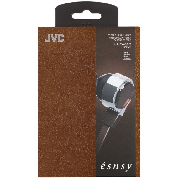JVC Èsnsy edler eleganter Kopfhörer in der Farbe braun