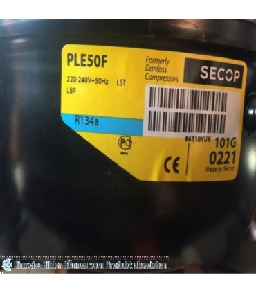 Kompressor Danfoss Secop PLE50F, LBP - R134a, 220-240V, 50Hz, 101G0221 - nicht lieferbar, ersetzt durch Nachfolger
