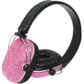 Satzuma Diamtante Headphone, stereophonisch, Pink, verkabelt, 1.2 m, Telefon