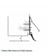 Gummidichtungsprofil schwarz 1,5 m