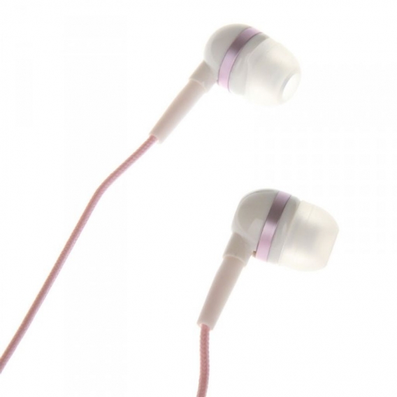 Antec a.m.p dBs In-Ear Head Phone Stereo - weiß/pink