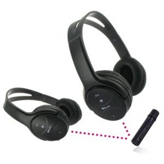Bluetooth Kopfhörer mit Mikrofon BeeWi BBX202A0 (2 pcs) Schwarz