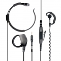 Midland Throat Microphone Headset With Ptt And Finger Ptt Ae 38  One Size