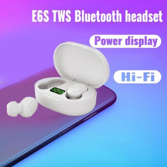 Kabellose Ohrhörer, eingebautes Mikrofon IPX4 Wasserdichte Bluetooth 5.0 Sportkopfhörer für unterwegs , Weiß Farbe Weiß