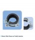 Rohrschelle Metall/Gummi 21 - 23 mm, M8 - NRW 1/2"