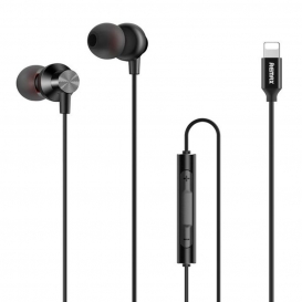 More about Remax kabelgebundener In-Ear-Kopfhörer mit Lautstärke-Fernbedienung Lightning 1,2m schwarz (RM-560i)