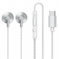 REMAX In-Ear-Ohrhörer USB Typ C Headset mit Fernbedienung silber (RM-711a Silver)