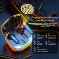 Qtree 5.2 In Ear Spielkopfhörer 50 Ms Ipx5 Mikrofon mit geringer Latenz für Gaming Arbeit Sport(Gelb)