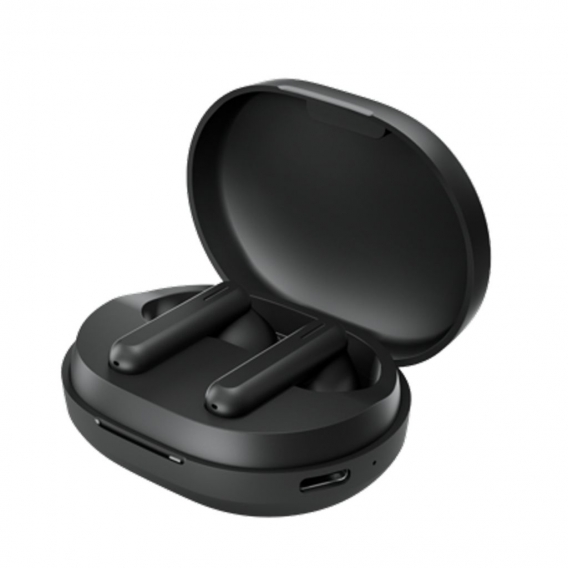 Haylou GT7 TWS In Ear Kopfhörer Bluetooth 5.2 Kabellos Ohrhöhrer Sport Headset Mit Powerbank Schwarz