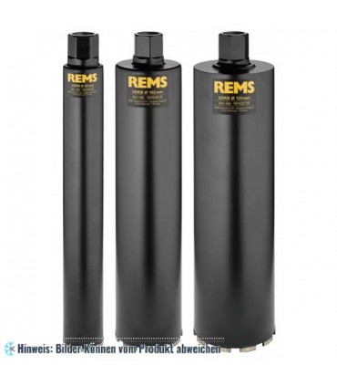 REMS UNIVERSAL-DIAMANT-KERNBOHRKRONEN UDKB SET 62-82-132