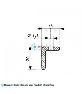 More about Profil L für Dichtung 3350 oder 250 3,4 m (20x15)