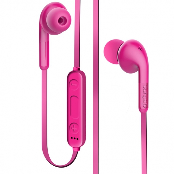 Defunc Music Bluetooth In-Ear Kopfhörer mit Nackenbügel, mit HD-Mikrofon – Rosa