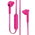 Defunc Hybrid BT In-Ear Kopfhörer mit Kabel, 5 Std. Akkulaufzeit – Rosa