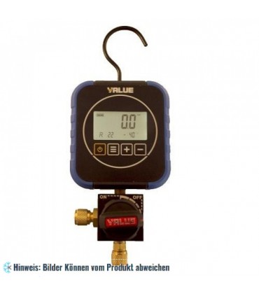 Digitale Monteurhilfe + 2 Schläuche in Koffer VRM1-0101I für R32, 1234yf, R290, R410A, R134a, R404A, R407C, R507