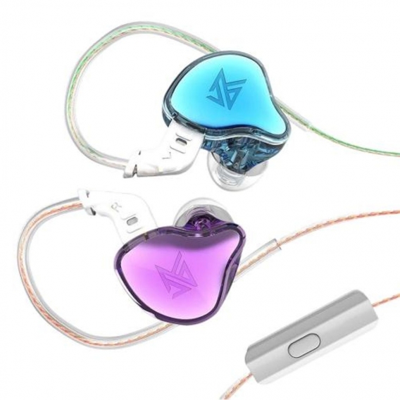 Kabelgebundene Kopfhörer Noise Cancelling Stereo Headset 10 mm Einheit Dynamischer in-Ear-Monitor für Game PC Tablet Musiker Aud