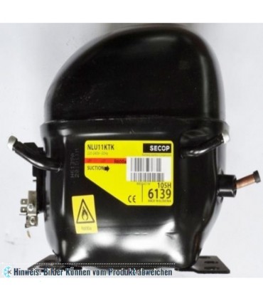 Kompressor Danfoss Secop NLU11KTK, LBP - R600a, 220-240V, 50Hz, 105H6139 - nicht lieferbar, ersetzt durch Nachfolger