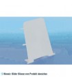 Endkappe Montageprofil - PVC - elfenbeinfarben 1 Stk.