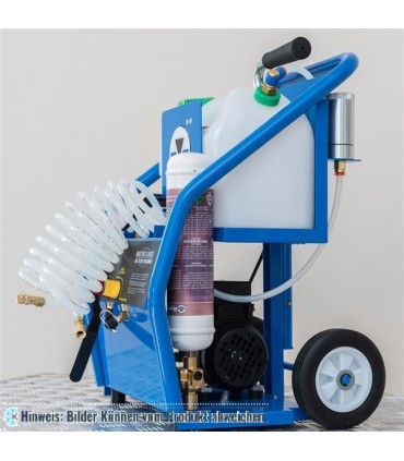 Spülstation MASTERCLEANSE A/C, 220-240V, 50/60Hz mit internem Stickstoffflaschenregler zur Verwendung mit 1 Liter Stickstoffflas