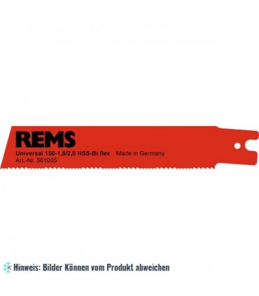 REMS UNIVERSALSÄGEBLATT 150-1,8/2,5, 5ER-PACK für alle Sägearbeiten