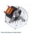 Ventilator / Lüfter für Heißluftherd, 32 W, Welle 22 mm, Flügelrad 150 mm, Qu