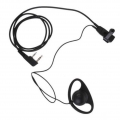 3x 2-polige Ohrhörer Zwei-Wege-Headset, kompatibel mit Walkie Größe 3 Stk