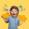 Joyroom Ear Kopfhörer 3,5mm Miniklinke Kopfhörer für Kinder
