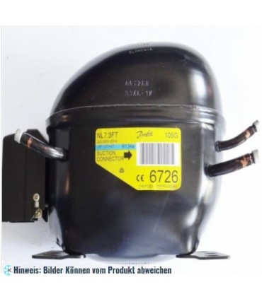 Kompressor Danfoss Secop NL7.3FT, LBP - R134a, 220-240V, 50Hz, 105G6726 - nicht lieferbar, ersetzt durch Nachfolger