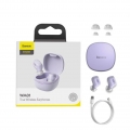 Baseus Encok WM01 TWS Kabellose Kopfhörer Ohrhörer Bluetooth 5.0 violett (NGWM01-05)
